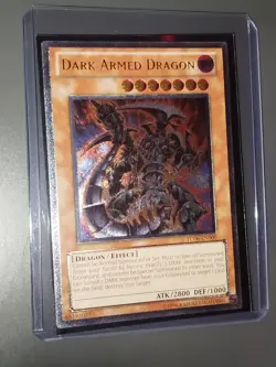 Yugioh! Dark Armed Dragon TU06-EN000 Ultimate Rare European Version Near Mint - Image 4