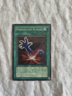 Yugioh Premature Burial PSV-037 Ultra Rare LP - Image 1