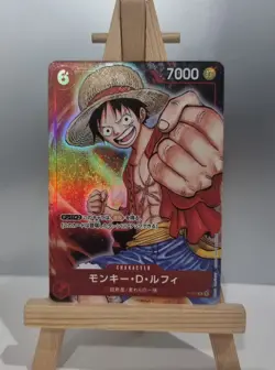 Monkey.D.Luffy (P-001) (V.4) Alt Art One Piece TCG Japanese - Image 1