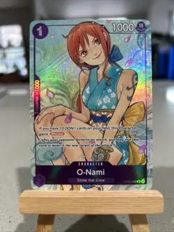 O-Nami OP05-062 Full Art - One Piece Illustration Box Vol. 1 English Holo Promo - Image 1