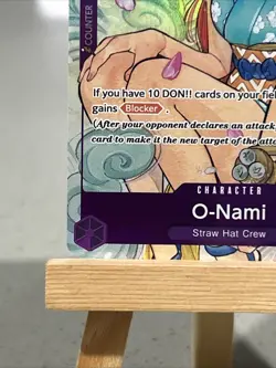 O-Nami OP05-062 Full Art - One Piece Illustration Box Vol. 1 English Holo Promo - Image 5