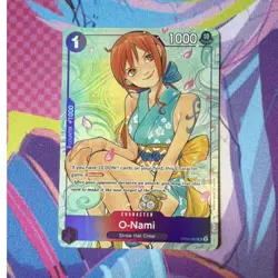 Bandai O-Nami OP05-062 Special Foil Full Art Awakening of the New Era One Piece - Image 1