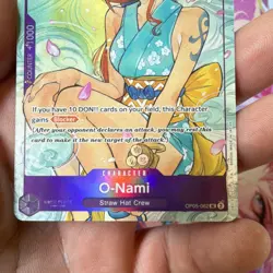 Bandai O-Nami OP05-062 Special Foil Full Art Awakening of the New Era One Piece - Image 4