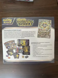 Pokemon Surging Sparks ETB Elite Trainer Box Factory Sealed - Image 2