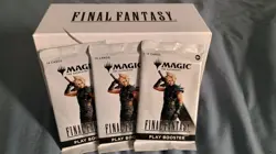 MTG x Final Fantasy Play Boosters Packs x3 Free Shipping - Image 1
