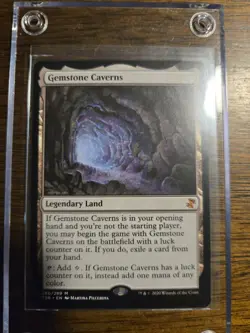 Gemstone Caverns X1-Mint-Time Spiral Remastered MTG Magic The Gathering English - Image 1
