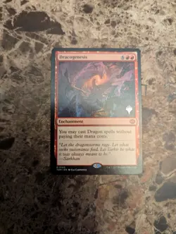 MTG 1x Dracogenesis, NM, Tarkir: Dragonstorm, Dragons Free To Cast Enchantment - Image 1