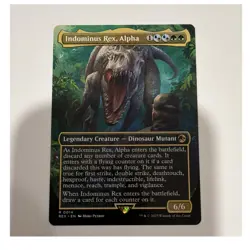 Wizards of the Coast Indominus Rex, Alpha Borderless Foil Rare EN #0014 - Image 1