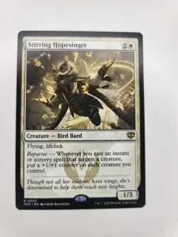 Stirring Hopesinger Secrets Of Strixhaven Rare 0035 [PACK FRESH] - Image 1