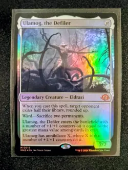 MTG Ulamog, the Defiler Foil 0015 Modern Horizons 3 NM - Image 1