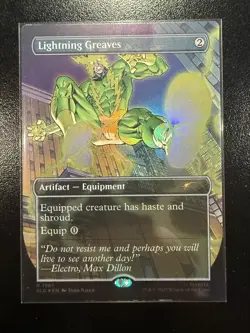 Lightning Greaves (1987) (Rainbow Foil) Secret Lair Drop Foil - Image 1