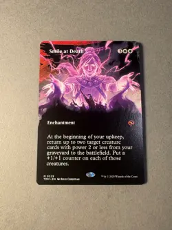 Smile at Death (Borderless) M Tarkir: Dragonstorm 329 NM - Image 1