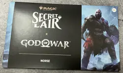 Magic the Gathering Secret Lair x Playstation GOD OF WAR NORSE Non-Foil - Image 1