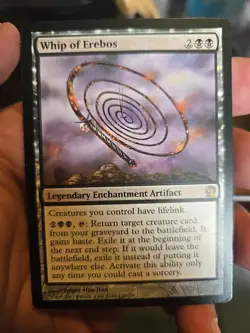 MTG Whip of Erebos, Moderate Play, English Theros - Image 1