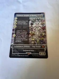 Summon: Knights of Round (Borderless) Final Fantasy Regular🔥🔥📦📦🃏🃏 - Image 1