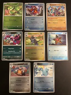 Pokemon Perfect Order 8 Card Reverse Holographic Lot TCG Nm Mint - Image 1