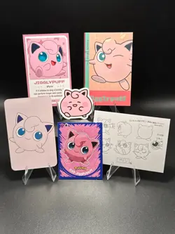 Pokemon Jigglypuff Set of 6 - Jigglypuff #39 Peru/NON-TCG Cards & Stickers - Image 1