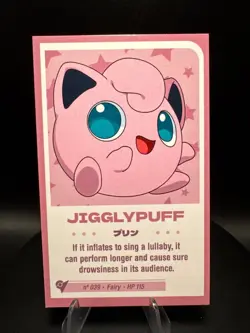 Pokemon Jigglypuff Set of 6 - Jigglypuff #39 Peru/NON-TCG Cards & Stickers - Image 2