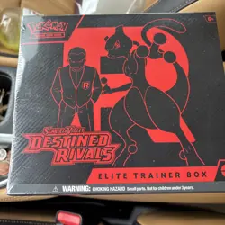 Pokemon TCG Scarlet & Violet Destined Rivals Elite Trainer Box ETB Sealed - Image 1
