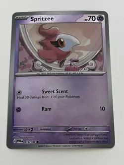 Spritzee 035/088 • Reverse Holo • Perfect Order • Pokemon TCG • NM - Image 1