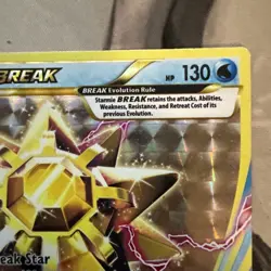Pokemon TCG Starmie Break 32/108 XY Evolutions Ultra Rare Card MP - Image 2
