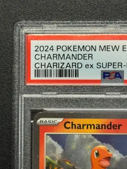 2024 Pokemon Charmander Super Premium Collection PSA 10 With Swirl - Image 2