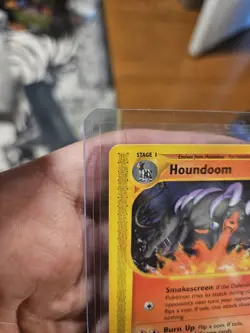Pokemon Houndoom 14/147 Aquapolis Non-Holo Rare Card Nice Shape! - Image 2