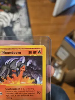 Pokemon Houndoom 14/147 Aquapolis Non-Holo Rare Card Nice Shape! - Image 4