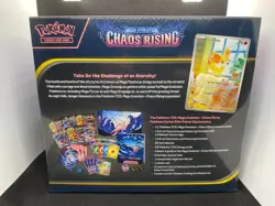 Chaos Rising Pokemon Center ETB Elite Trainer Box SEALED, IN HAND *TORN PLASTIC* - Image 3