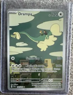 Pokemon Drampa SV05 Temporal Forces 184/162 Illustration Rare Holo English - Image 1