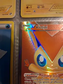 Pokemon TCG Mixed Card Lot Of 9, Victini Holo - Image 3