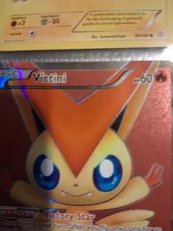 Pokemon TCG Mixed Card Lot Of 9, Victini Holo - Image 4