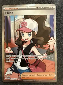 Pokemon TCG Trainer Hilda Full Art Rare Holo - Image 1