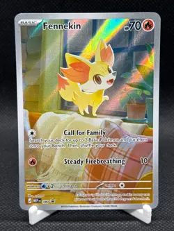Pokemon TCG: Chaos Rising ETB Black Star Promo - Fennekin (MEP 080) Full Art - Image 1