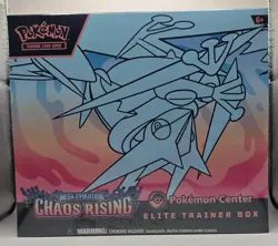 Chaos Rising Pokemon Center exclusive ETB Fast Shipping SEALED - Image 1