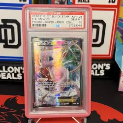 Nintendo Pokemon TCG Mew EX XY126 XY Black Star Promo Holo 2016 PSA 10 - Image 1