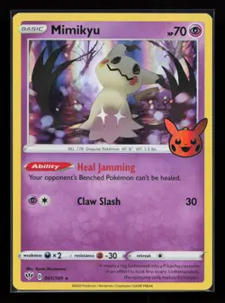 Mimikyu 081/189 Promo Trick or Trade Pokemon Card - Image 1