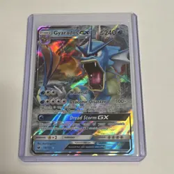 Pokemon Gyarados GX Ultra Rare Holo SM Crimson Invasion 18/111 240 HP EN - Image 1