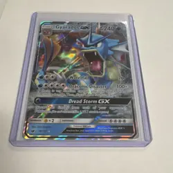 Pokemon Gyarados GX Ultra Rare Holo SM Crimson Invasion 18/111 240 HP EN - Image 2