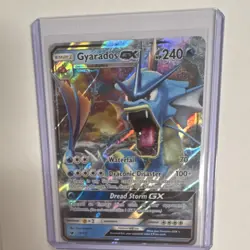 Pokemon Gyarados GX Ultra Rare Holo SM Crimson Invasion 18/111 240 HP EN - Image 3