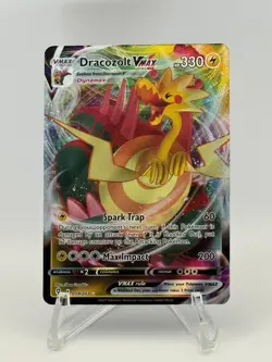 2021 Pokemon Evolving Skies Dracozolt VMAX 059/203 - Image 1