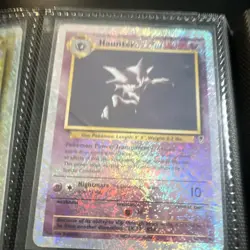 Wizards of the Coast Pokemon TCG Fossil Haunter Holo Rare English 2000 - Image 1