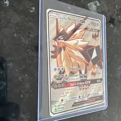 Pokemon TCG Dusk Mane Necrozma GX (Full Art) 145/156 Sm-Ultra Prism Holo - Image 3