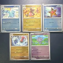 Perfect Order Pokemon TCG Cards Amaura Hippowdon Staryu Probopass Espurr - Image 1