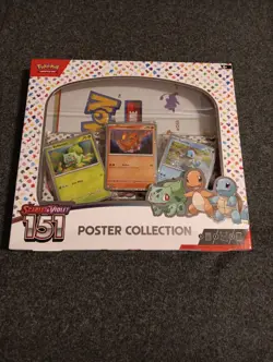 Pokemon 151 Poster Collection Box. SEALED. - Image 1