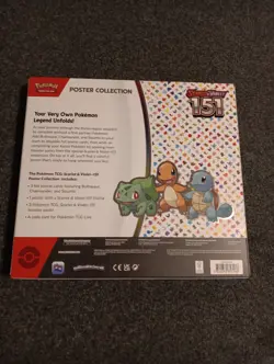 Pokemon 151 Poster Collection Box. SEALED. - Image 2