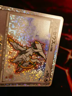 NM JAPANESE Pokemon ARCEUS Card MOVIE COMMEMORATION PACK 022/022 Holo Promo#1 - Image 2