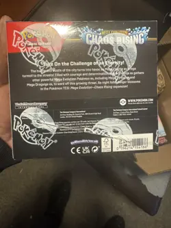Pokemon Chaos Rising Booster Box New Sealed - Image 2