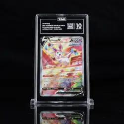 2021 Pokemon SWSH Evolving Skies 184/203 Sylveon V Alt Art UR TAG 10 - Image 1