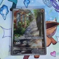 2023 Pokemon Paldea Evolved Sudowoodo 219/193 Illustration Rare NM - Image 1